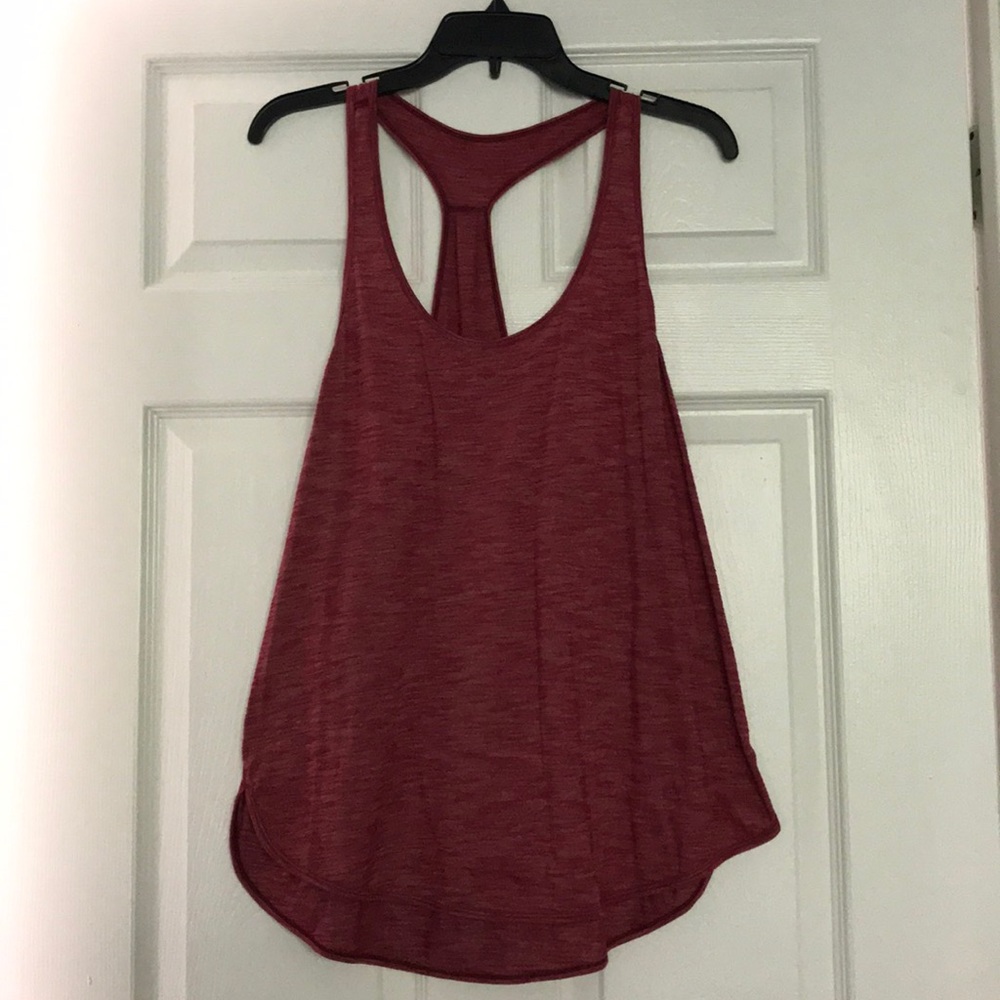 Red Lululemon Tank size 12.